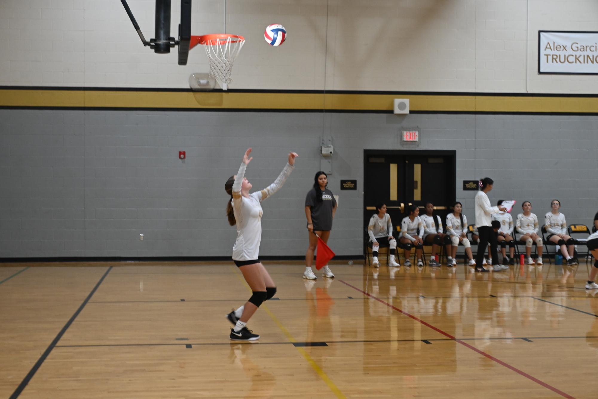 Varsity Volleyball Game Serves Up
